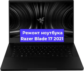 Чистка от пыли и замена термопасты на ноутбуке Razer Blade 17 2021 в Волгограде